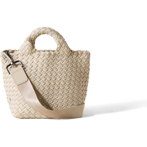 St. Barths Petit Tote, Ecru | Maisonette