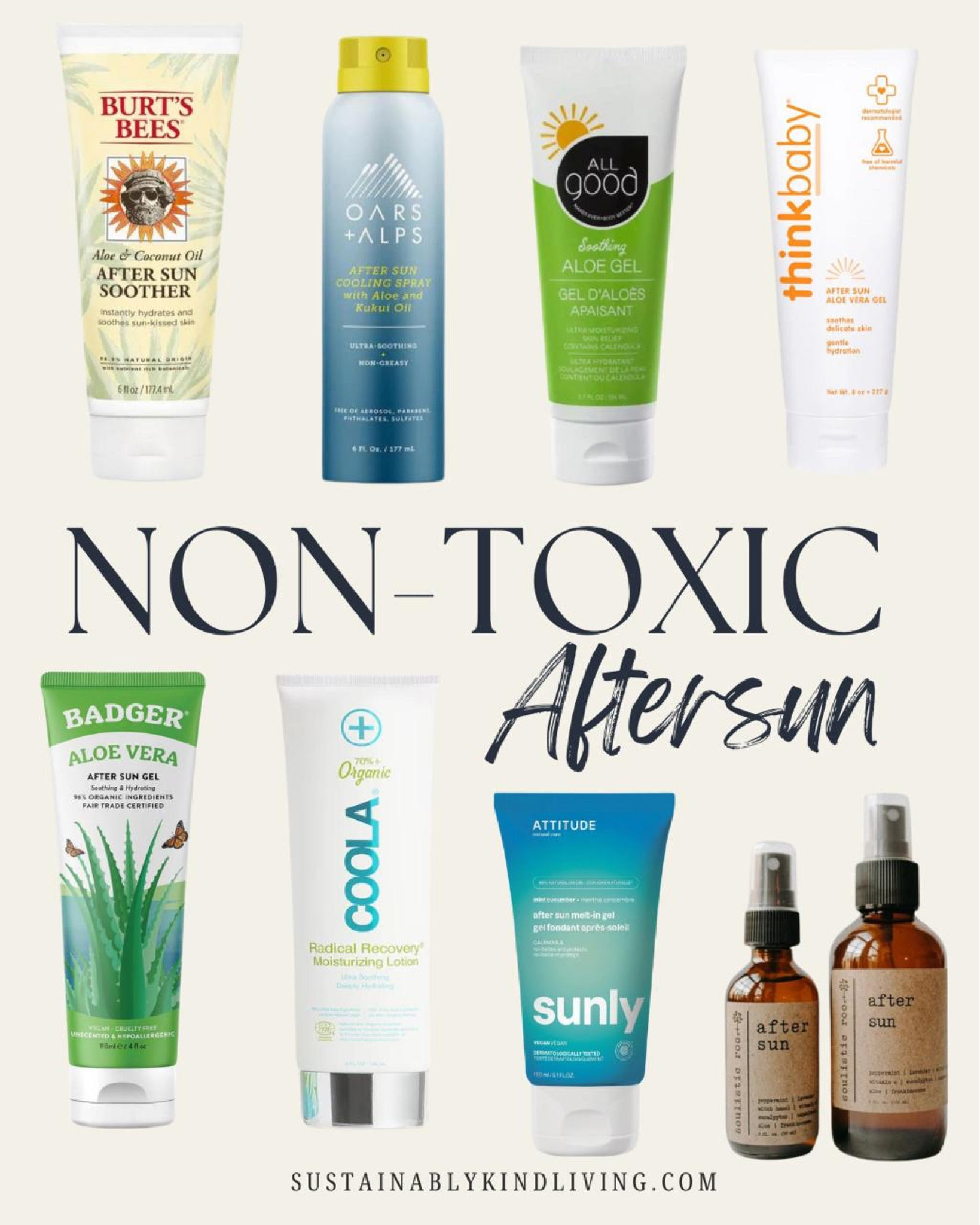 The best non toxic after sun options! 🧴Non toxic after sun, organic after sun, organic after sun lotion 

#LTKSeasonal #LTKSwim #LTKFamily