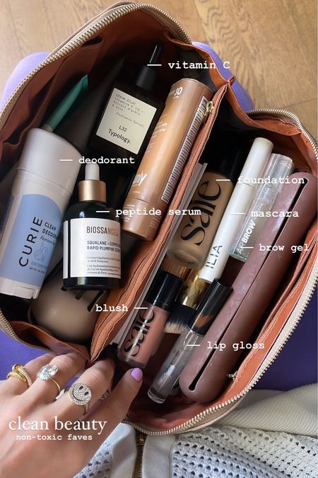 CLEAN BEAUTY \ non-toxic skincare and makeup favorites I’m wearing today!💁🏻‍♀️

Travel bag
Amazon
Wellness
Health 

#LTKFindsUnder100 #LTKTravel #LTKBeauty