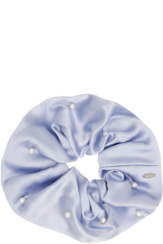 Sophie Buhai - SSENSE Exclusive Blue Scrunchie | SSENSE