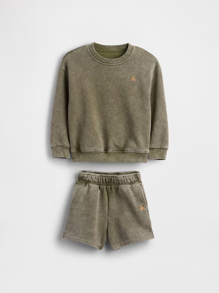 Baby & Toddler VintageSoft Washed Sweat Set | Gap (US)