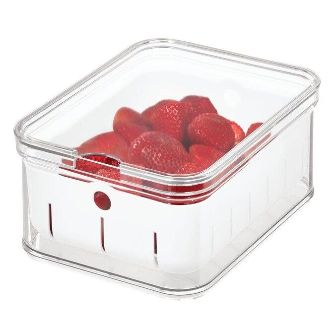 iDesign + The Spruce Crisp Berry Bin Lowes.com | Lowe's