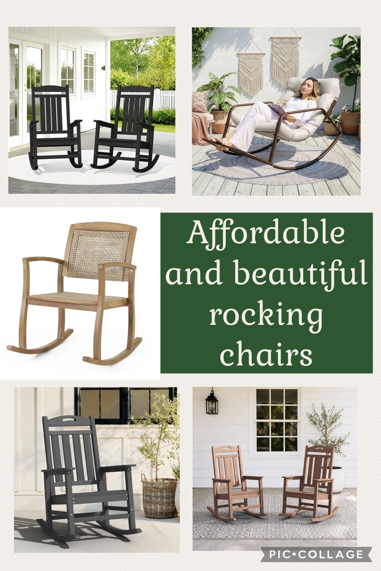 Affordable and stylish rocking chairs at Walmart! 

Summer front porch backyard lounging relaxing wood chair

#LTKSaleAlert #LTKSeasonal #LTKHome