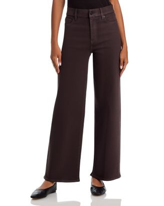 Le Slim Palazzo High Rise Jeans in Truffle Coated | Bloomingdale's (US)