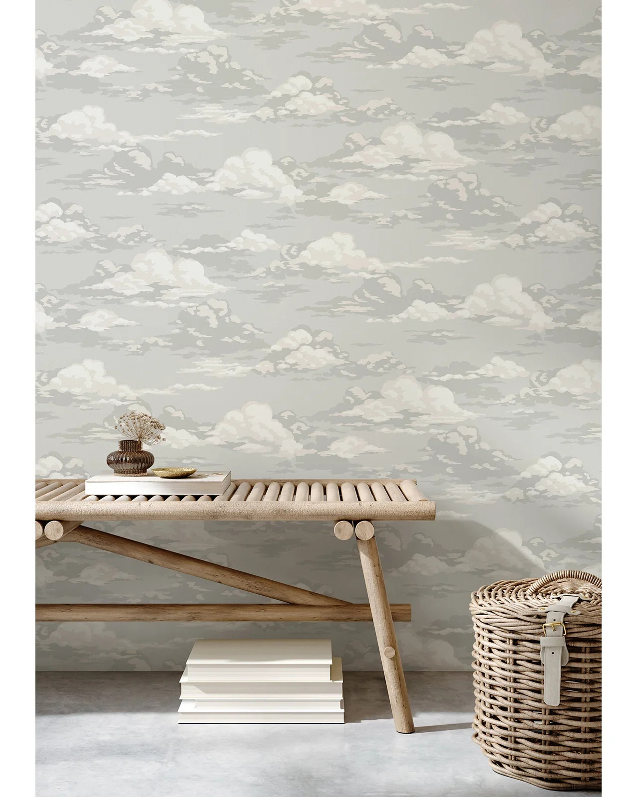 Cumulus Clouds Wallpaper | Wayfair North America
