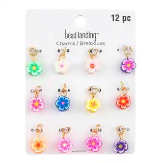 Flower Charm Set by Bead Landing™ | Michaels | Michaels Stores