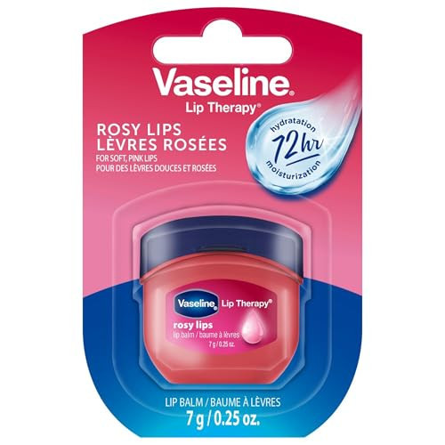 Vaseline® Lip Therapy® Rosy Lips Mini, Long-lasting moisturization with a light rosy fragrance and color. | Amazon (CA)
