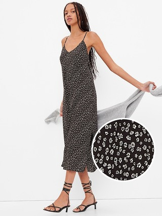 LENZING™ ECOVERO™ Midi Slip Dress | Gap (US)