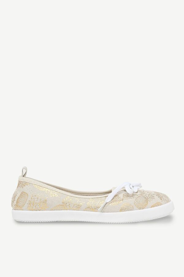 Pineapple Laced Slip-On Sneakers | Ardene