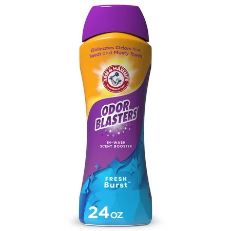 ARM & HAMMER Odor Blasters Fresh Burst In-Wash Laundry Scent Booster, 24 oz Bottle | Walmart (US)
