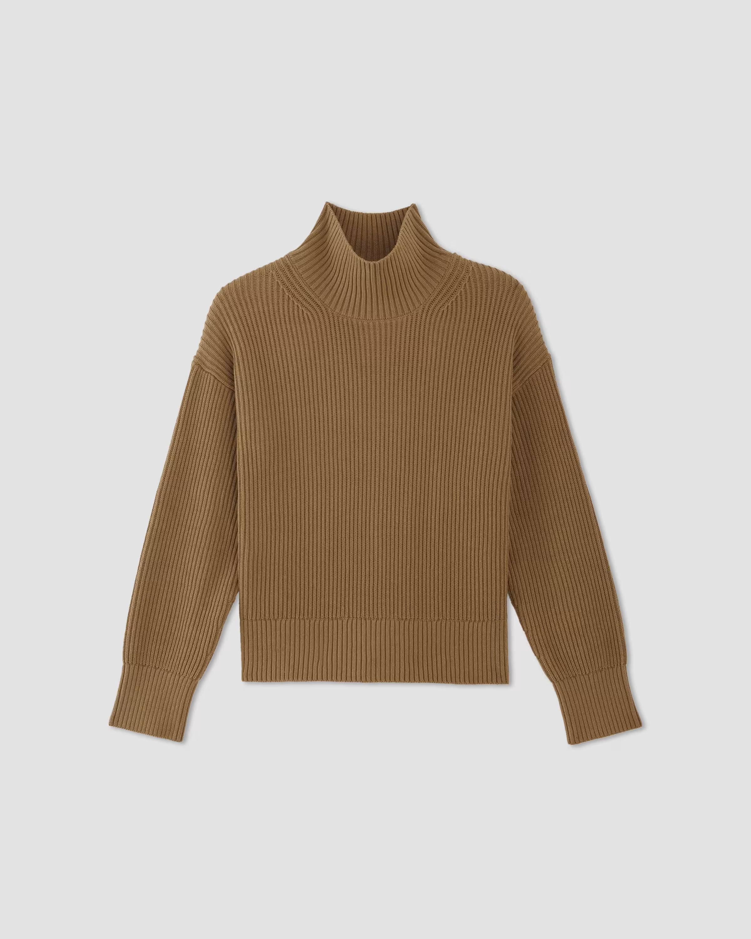 The Organic Cotton Ribbed Turtleneck | Everlane