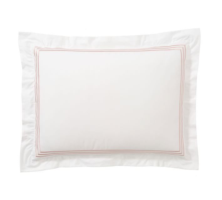 Grand Organic Percale Sham | Pottery Barn | Pottery Barn (US)