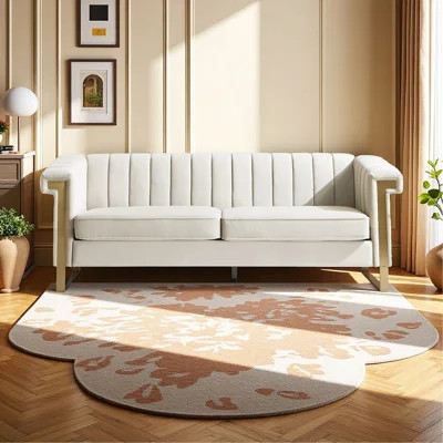 Modern Velvet Sofa With Gold Accents, Sleek Channel-Tufted Upholstery, 3-Seat Couch For Living Room And Office Decor | Wayfair North America
