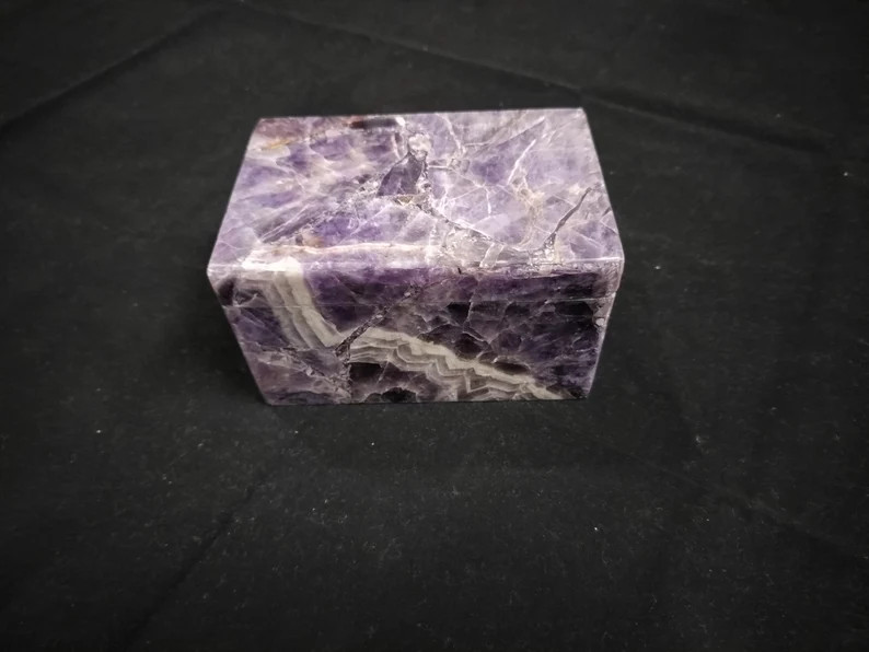 Amethyst Jewelry Box: Vintage Tarot Card Storage - Etsy | Etsy (US)