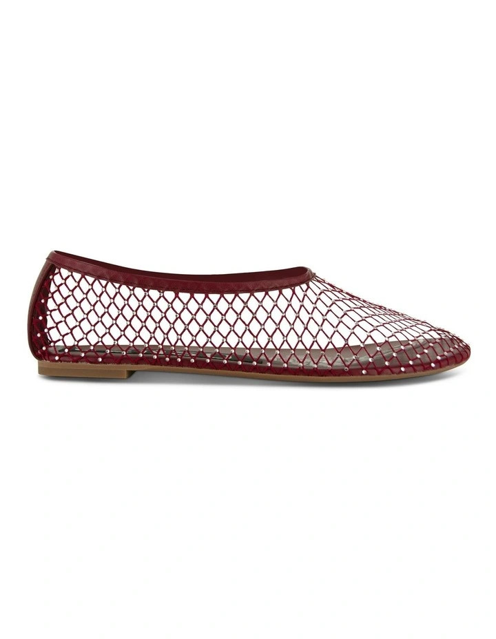 SensoClarissa Ballet Flats in Merlot Mesh | Myer