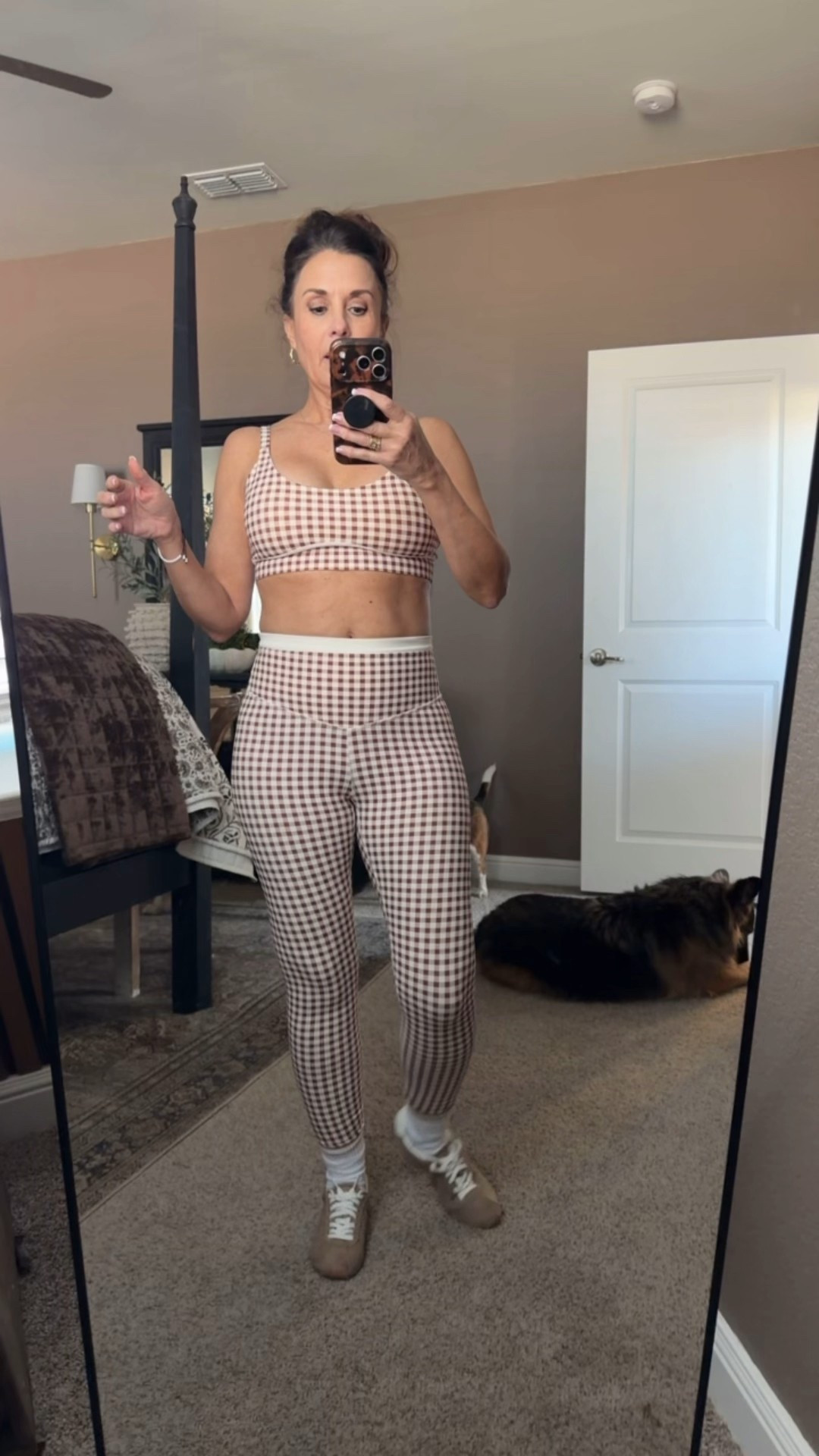 Fitness for spring- workout wear, workout pants, workout shoes , activewear 

#LTKOver40 #LTKActive #LTKootd