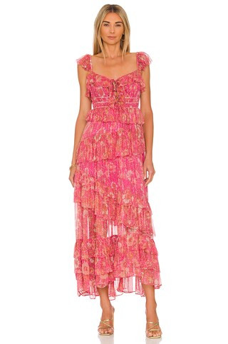 Tularosa Corinne Maxi Dress in Mara Batik Floral from Revolve.com | Revolve Clothing (Global)