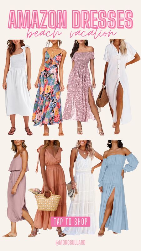Amazon Dresses | Vacation | Beach | Resort | Spring Dresses 

#LTKunder100 #LTKunder50 #LTKstyletip