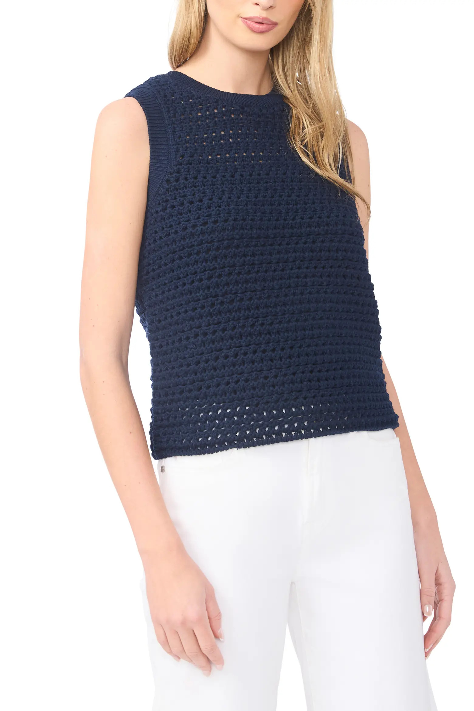 Open Stitch Sweater Tank (Women) | Nordstrom | Nordstrom