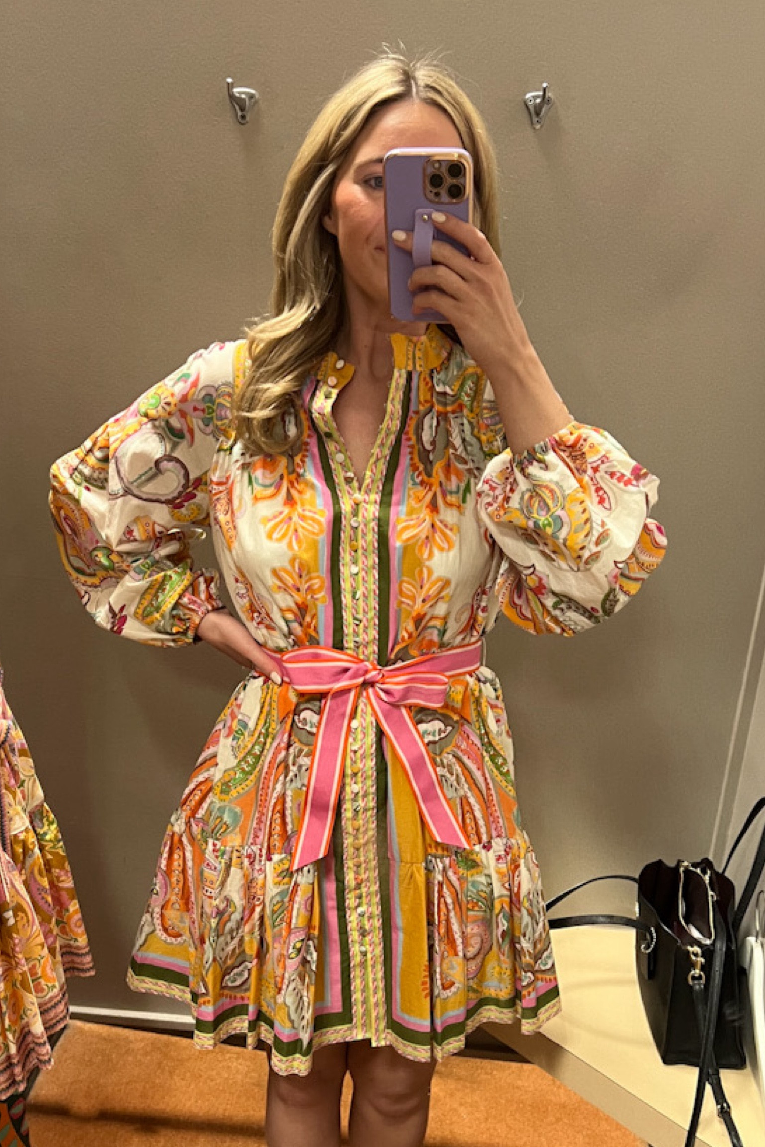 easter dress | easter outfit | spring dress | spring outfit | mini | floral dress | pink | colorful dress | preppy | southern | church outfit | brunch | bridal shower guest | baby shower guest | daytime dress | casual dress | vacation dress | summer dress | long sleeve dress 

#LTKstyletip #LTKSeasonal #LTKtravel