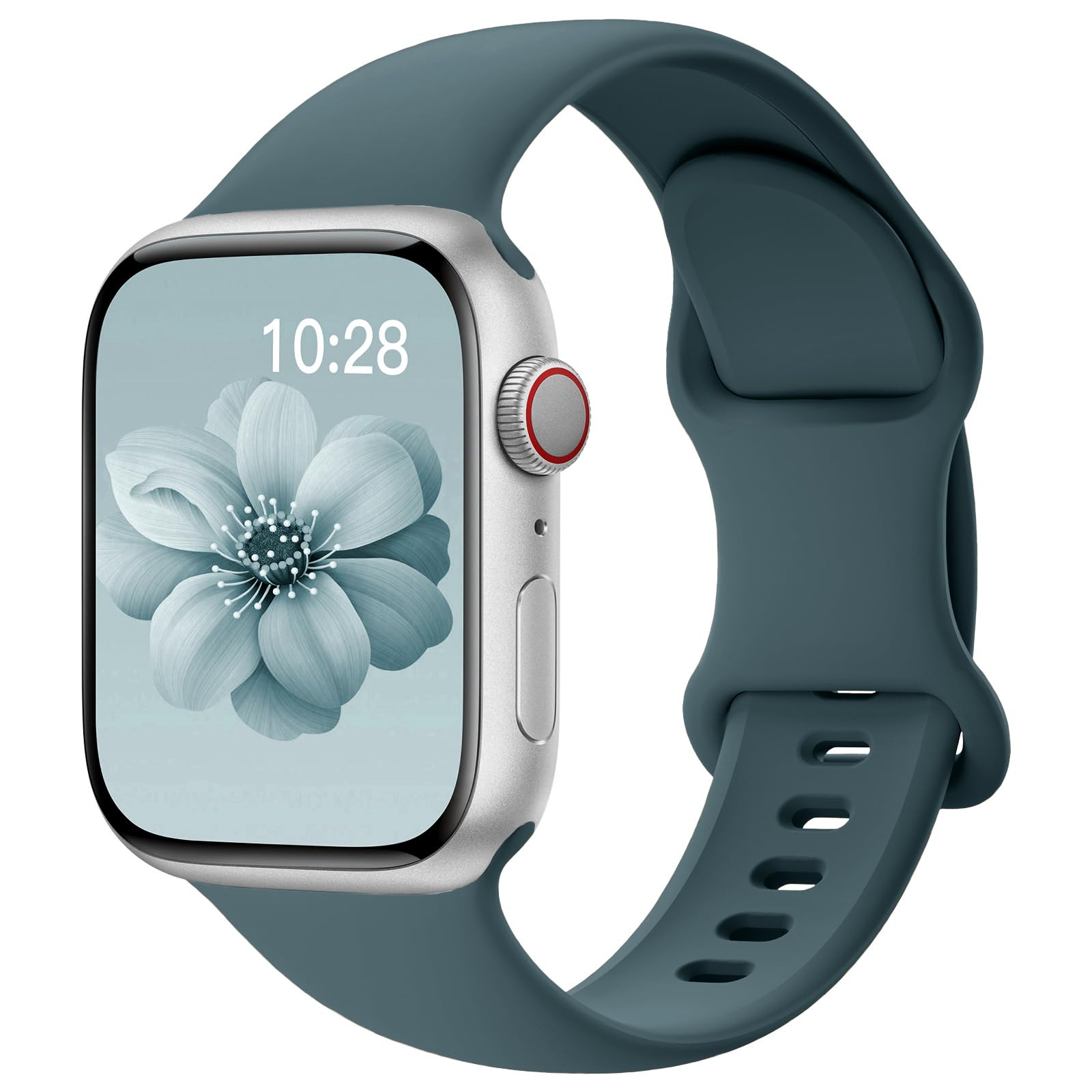 Sport Silicone Band Compatible with Apple Watch Bands 40mm 38mm 41mm 44mm 45mm 42mm 49mm Women Me... | Amazon (US)