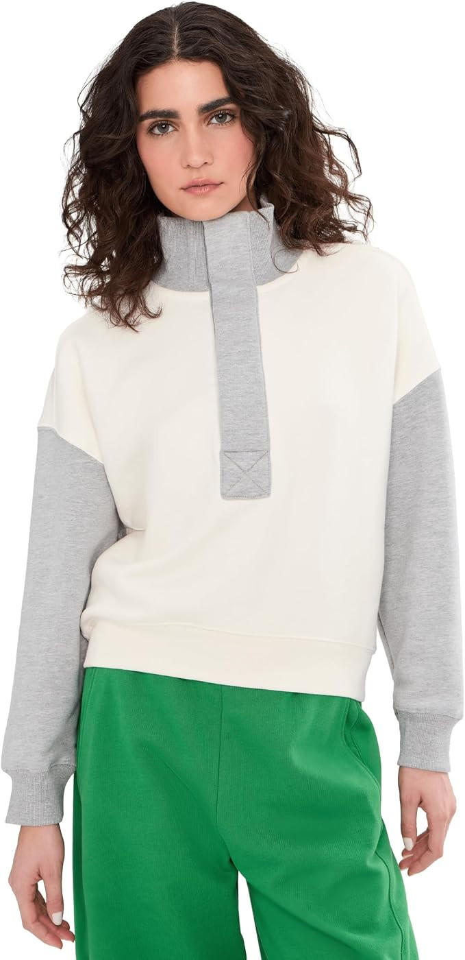 Free People Color-Block Timeless Pullover | Amazon (US)