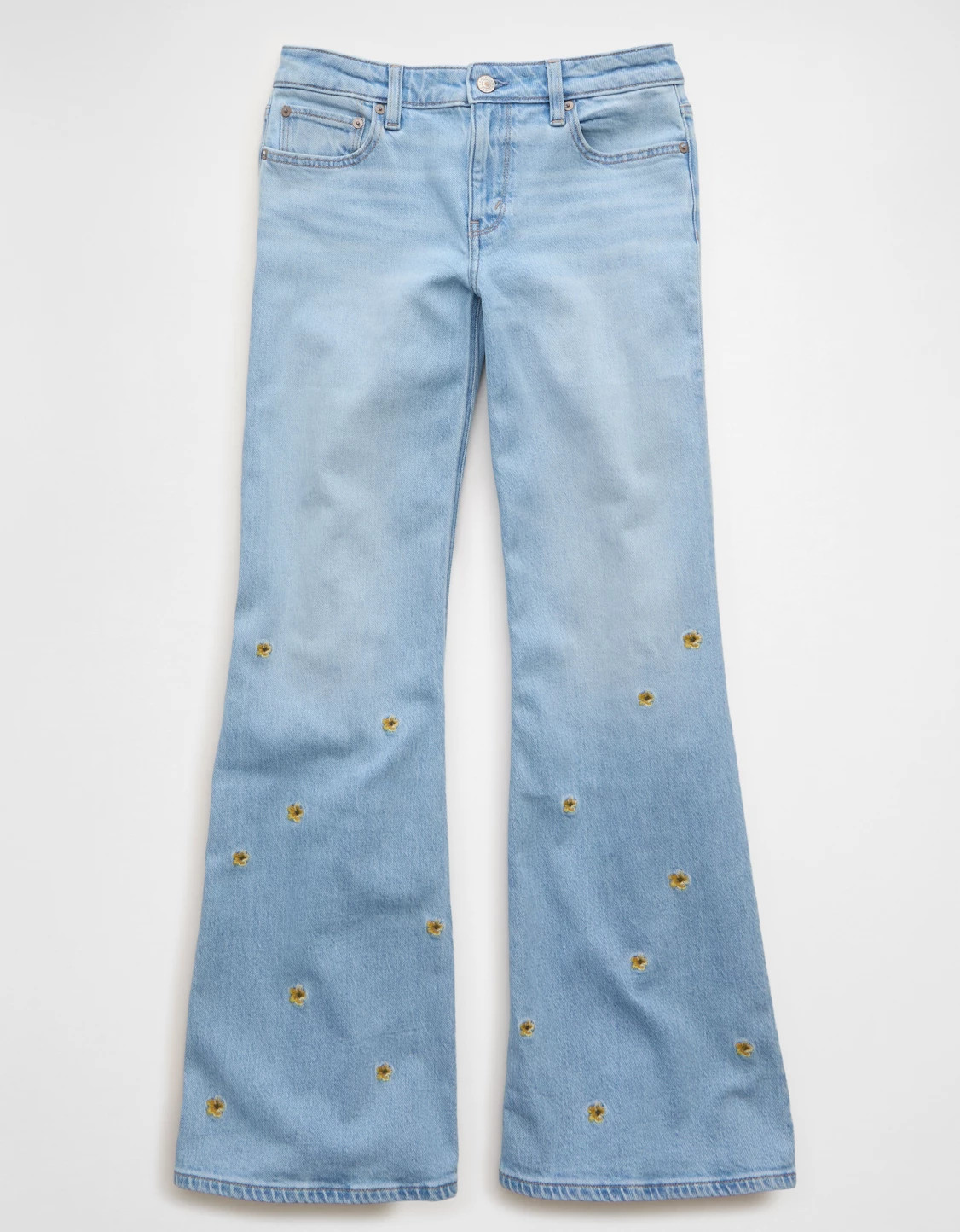 AE Low-Rise Floral Flare Jean | American Eagle Outfitters (US & CA)