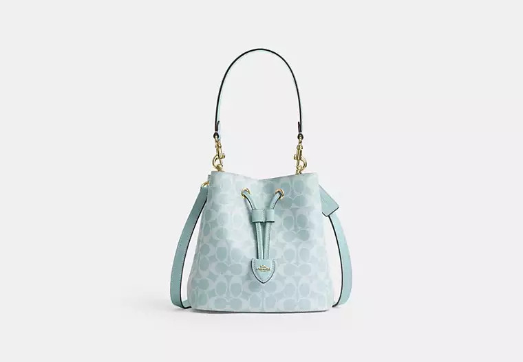 Rowan Bucket Bag In Signature Canvas | Bags | Coach | COACH® | Coach (US)