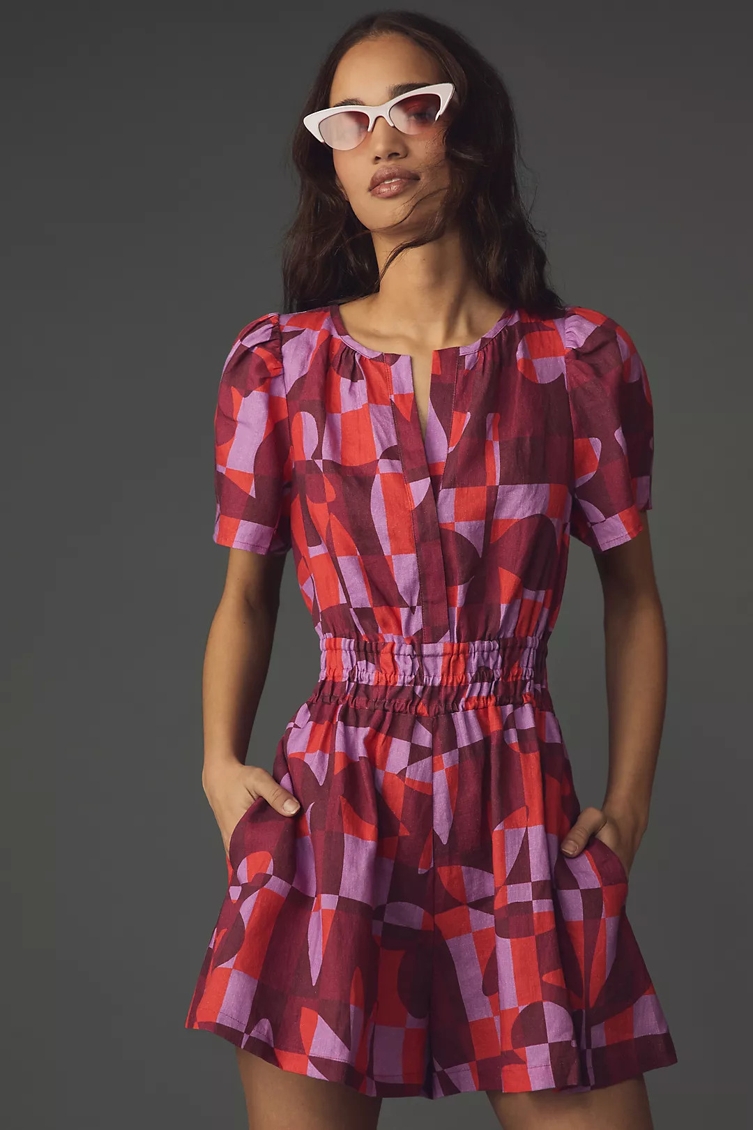 The Somerset Romper: Linen Edition | Anthropologie (US)