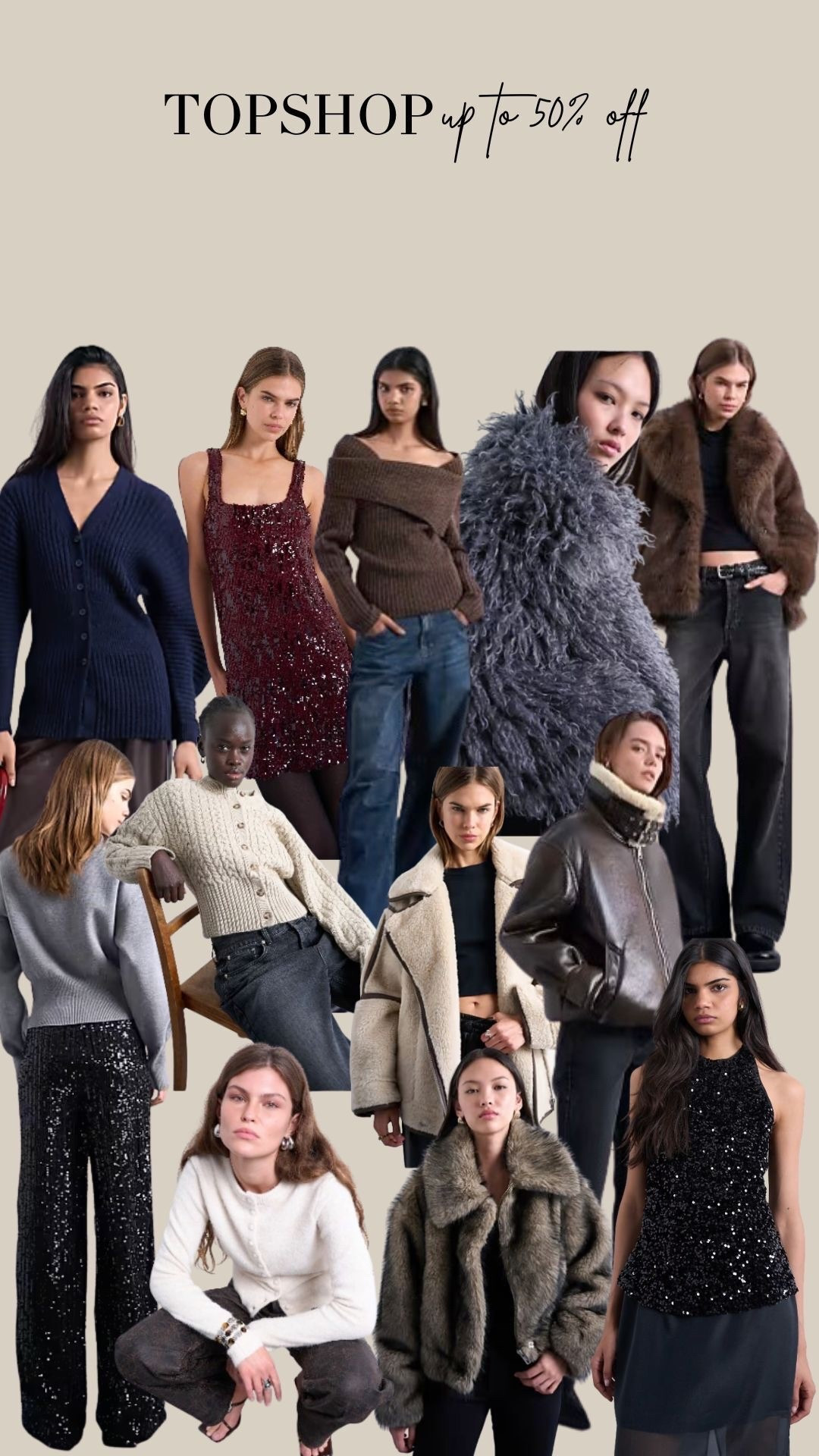 Some gorgeous sale picks from the Topshop up to 50% Cyber Week Sale! 

Winter Style, Winter Outfit, Winter Outfit Inspiration, Party wear, Party, Christmas Party Outfit, Party Season, Shearling Coat, Knitwear, Fur Coat, Sequins 

 

#LTKwinter #LTKCyberWeek #LTKpartywear