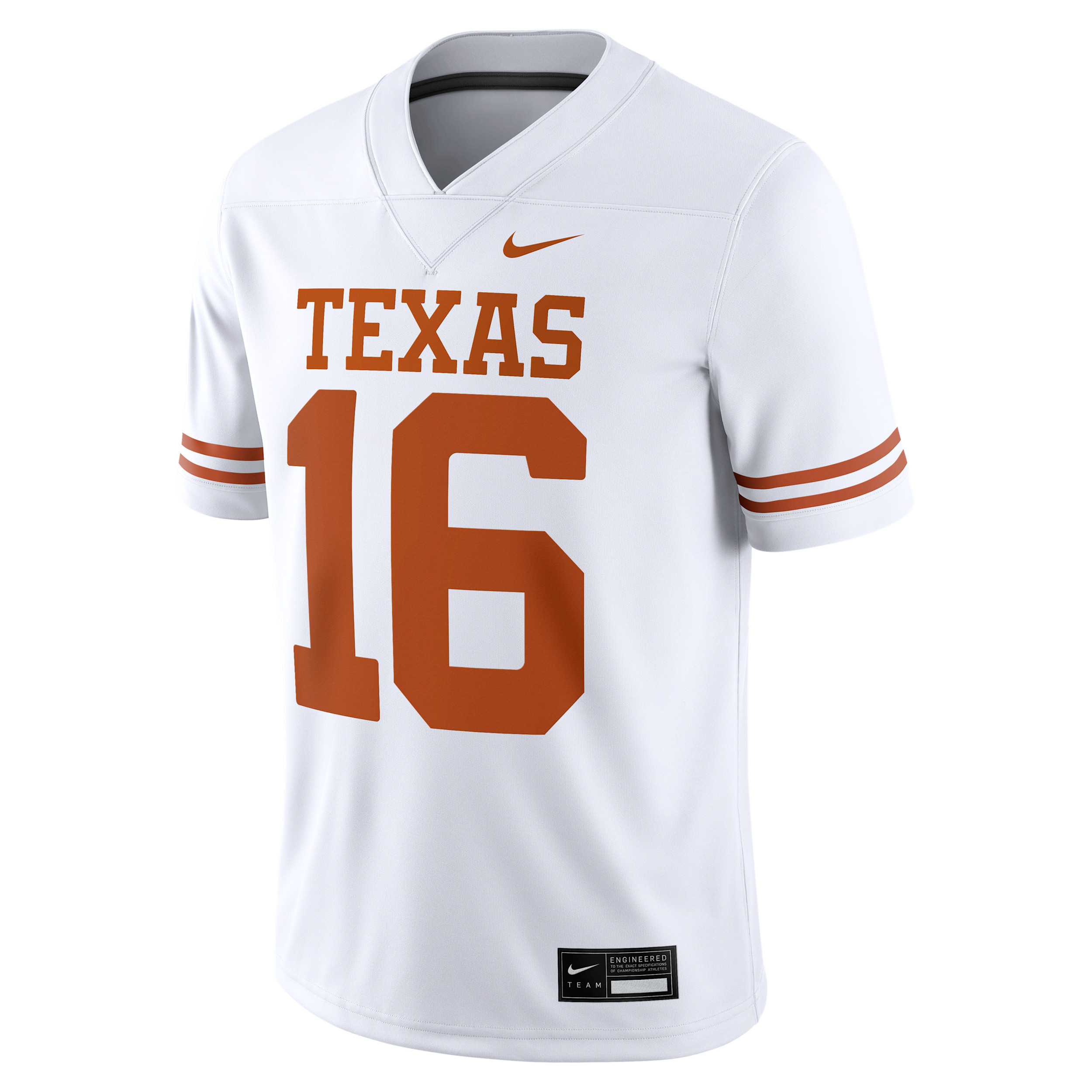 Arch Manning Texas Menâs Nike Men's Dri-FIT College Game Jersey in Orange | NC2F08B7TXE-WK9 | Nike (US)