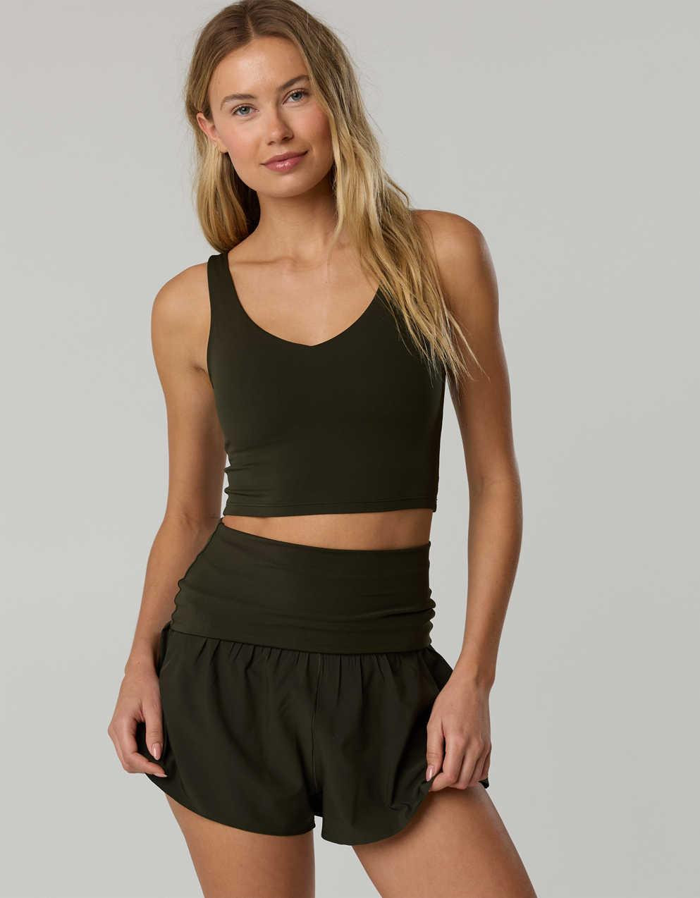OFFLINE By Aerie Real Me Low Key Longline Sports Bra | American Eagle UK