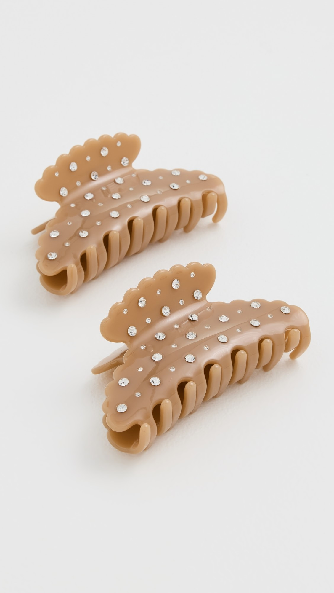 Yuri Scallop Acetate Hair Clip Set | Shopbop