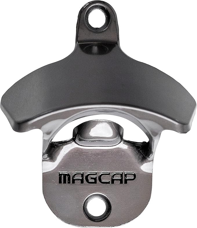 Amazon.com: MAGCAP Outdoor Bottle Opener Wall Mounted - Style Magnetic Beer Bottle Opener that Ca... | Amazon (US)