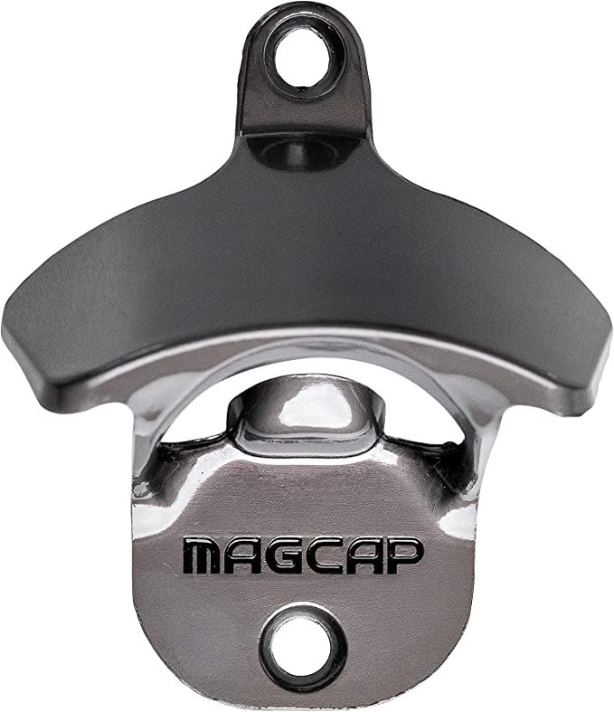 Amazon.com: MAGCAP Outdoor Bottle Opener Wall Mounted - Style Magnetic Beer Bottle Opener that Ca... | Amazon (US)