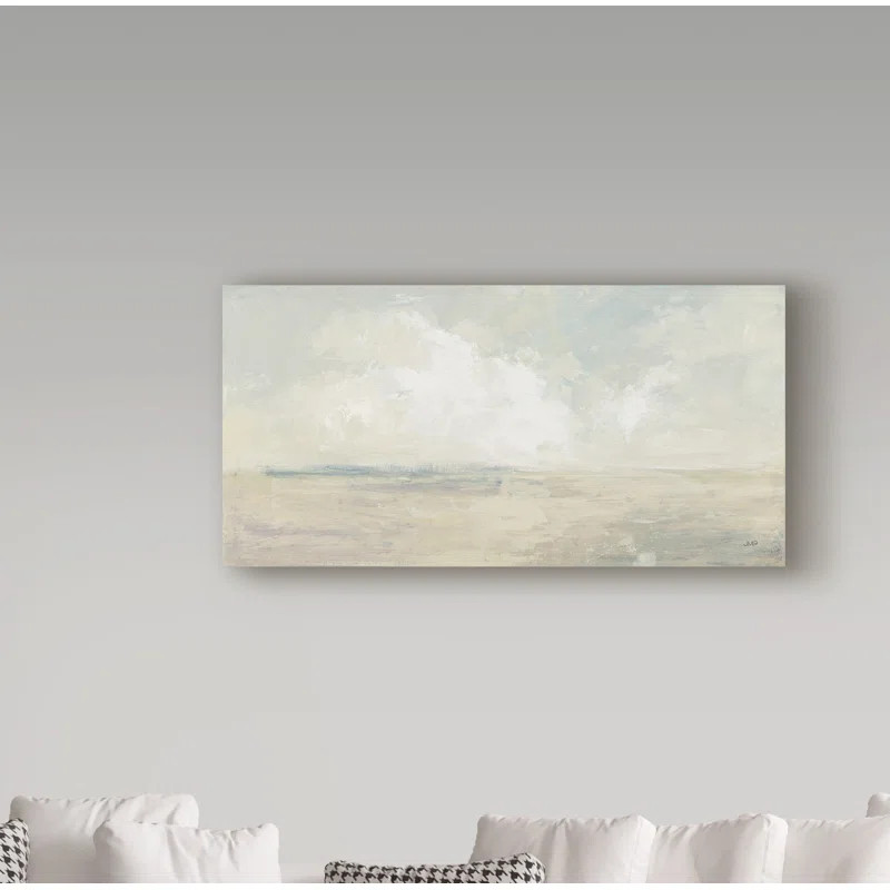 Sky And Sand On Canvas by Julia Purinton Print | Wayfair North America