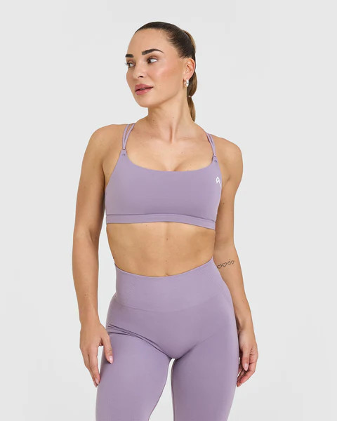 Everyday Cross Over Bralette | Soft Purple | Oner Active (UK / US)