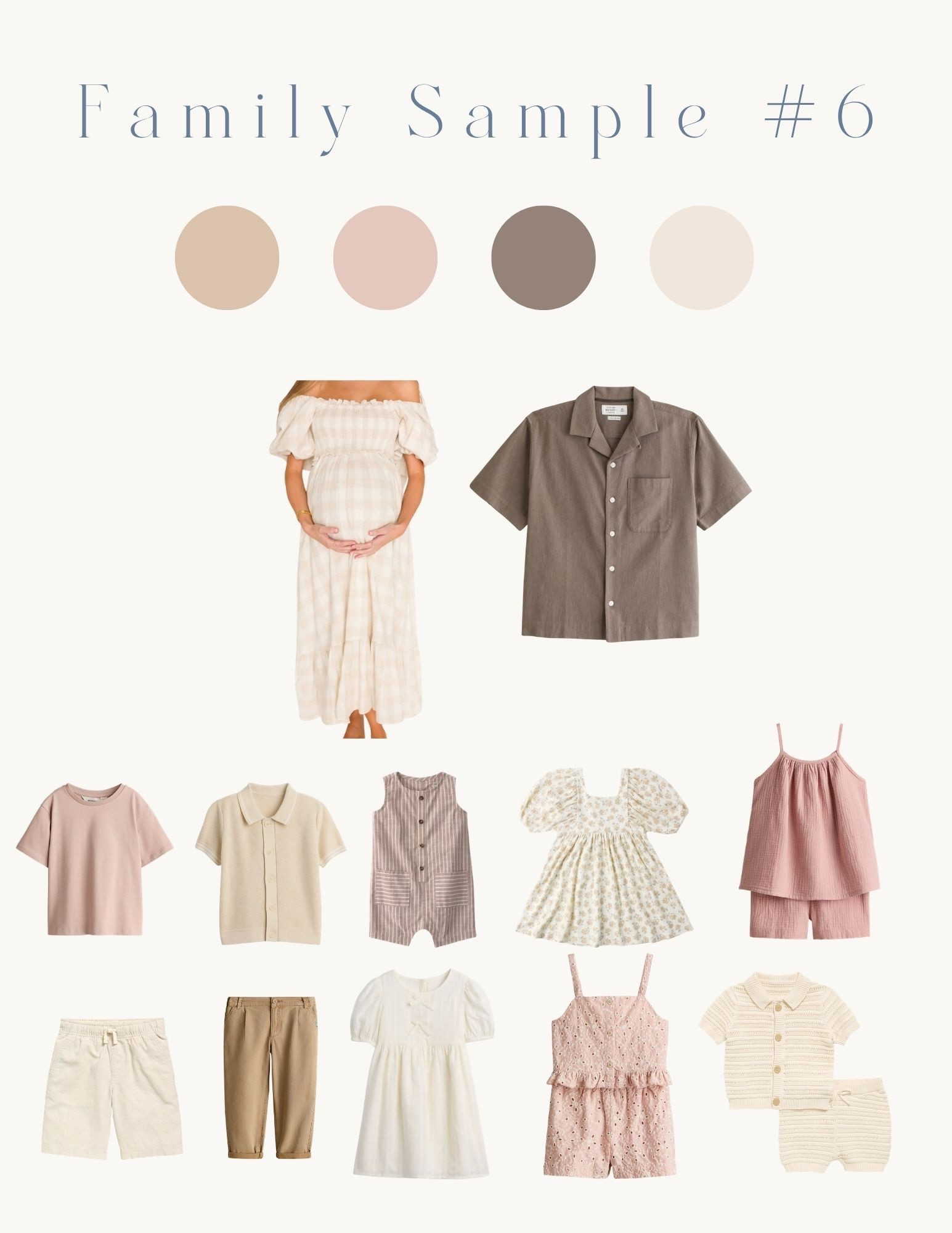 Spring family styles with a brown, pink and neutral color palette for your next Spring or Summer family photo session! 

My name is Rachel and I am a family, maternity, and newborn photographer located in Asheville, North Carolina! Each spring and fall I love to put together a family styling guide for my clients to help them with figuring out what everyone is going to wear!

#LTKBaby #LTKKids #LTKmomlife