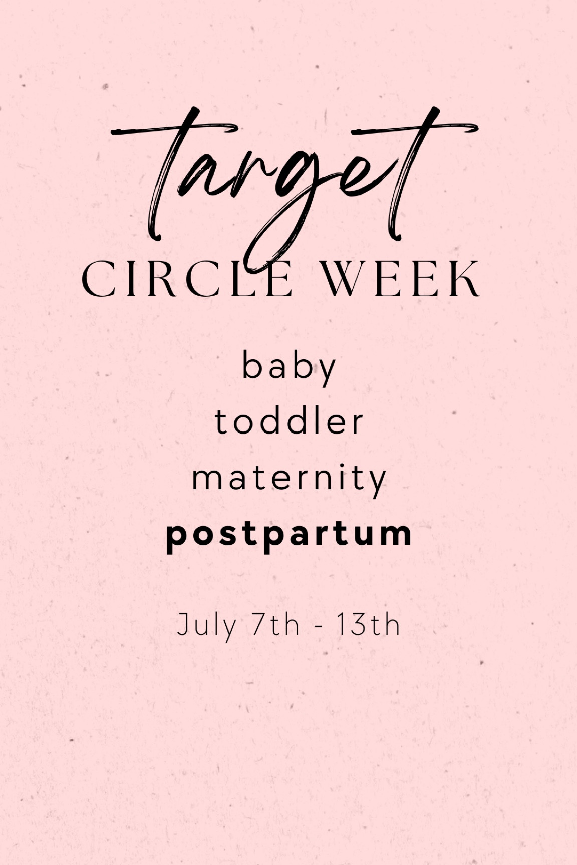 postpartum target circle finds 🎯 #targetcircle #targetcircleweek 

#LTKBump #LTKBaby #LTKKids