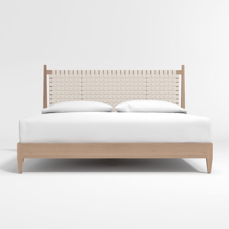 Rio King Bed + Reviews | Crate and Barrel | Crate & Barrel