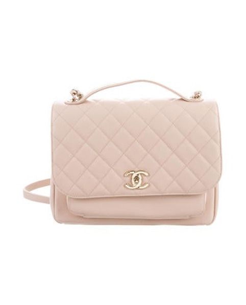 Chanel 2017 Business Affinity Large Flap Bag Pink | The RealReal