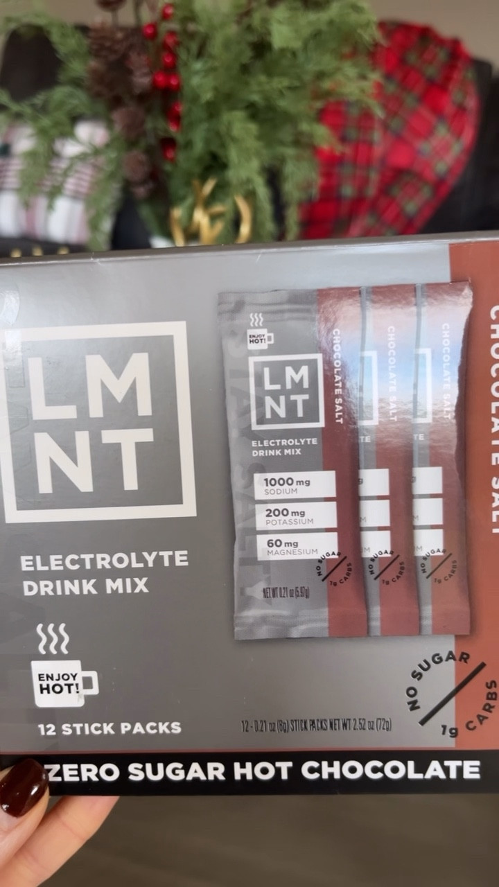 Only 5 calorie hot chocolate! They are an electrolyte drink so there’s a salty flavor. But I love it! 😋 Especially after my winter walk ❄️ 

#LTKfoodie #LTKmorningroutine #LTKActive