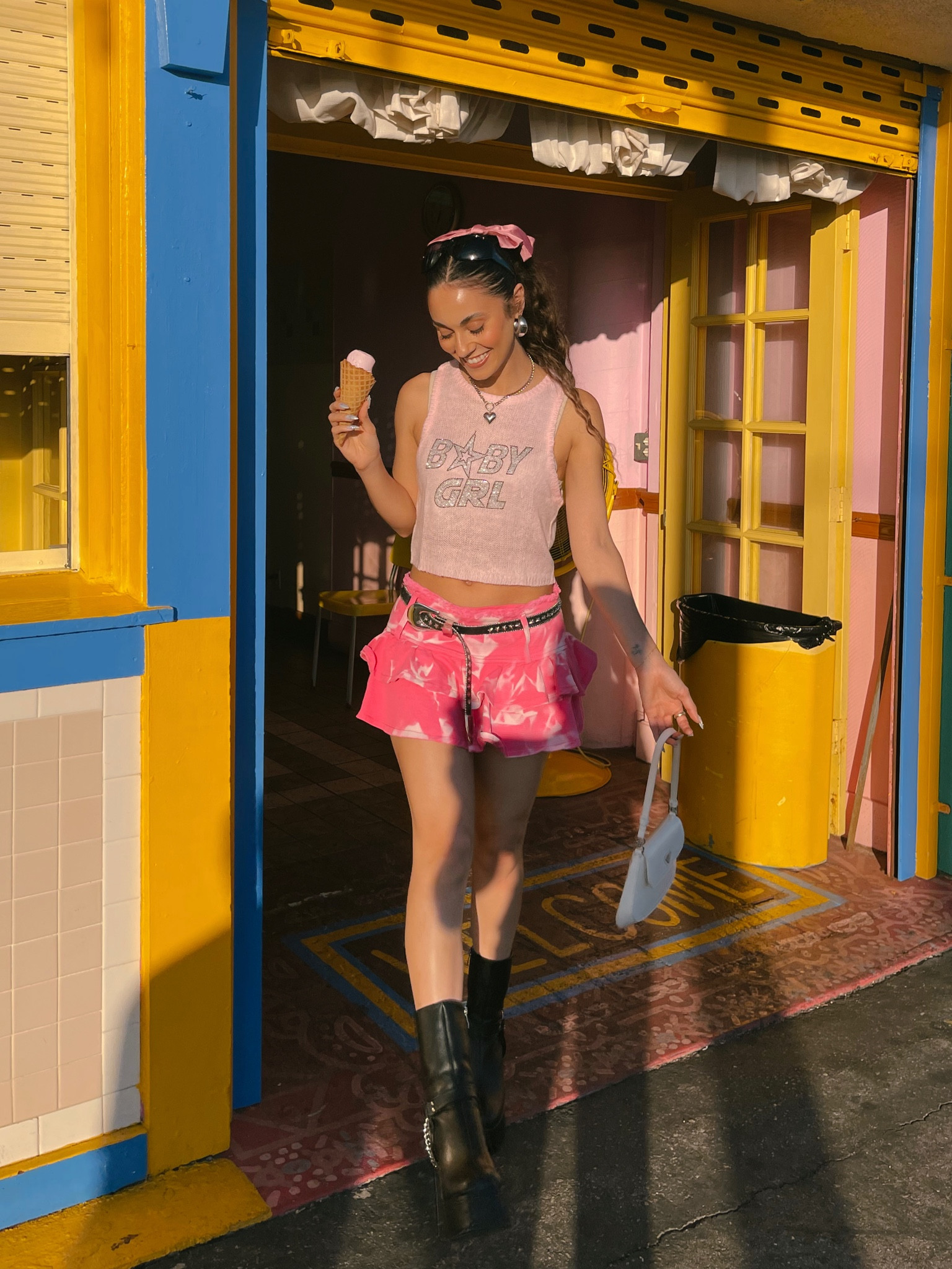 Baby Girl It’s Called A Soft Serve Look 🍦🤍 wearing a size small in the top and bottom via @prettylittlething #prettylittlething 

#LTKunder100 #LTKFind #LTKstyletip