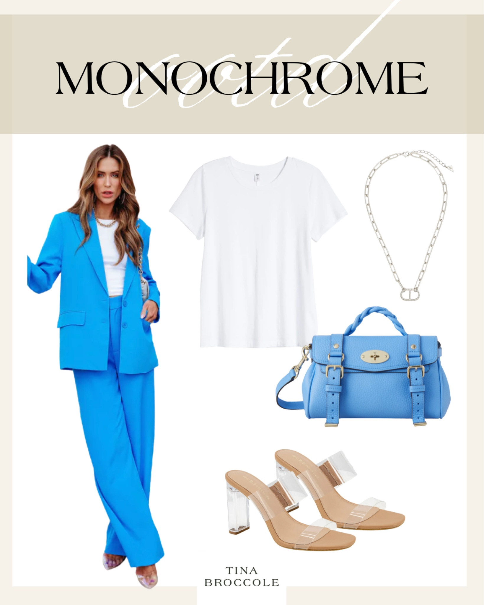Monochrome Outfits - blue outfit - monochrome outfit idea - spring outfit inspiration - spring outfit ideas - summer outfit ideas 

#LTKshoecrush #LTKSeasonal #LTKstyletip