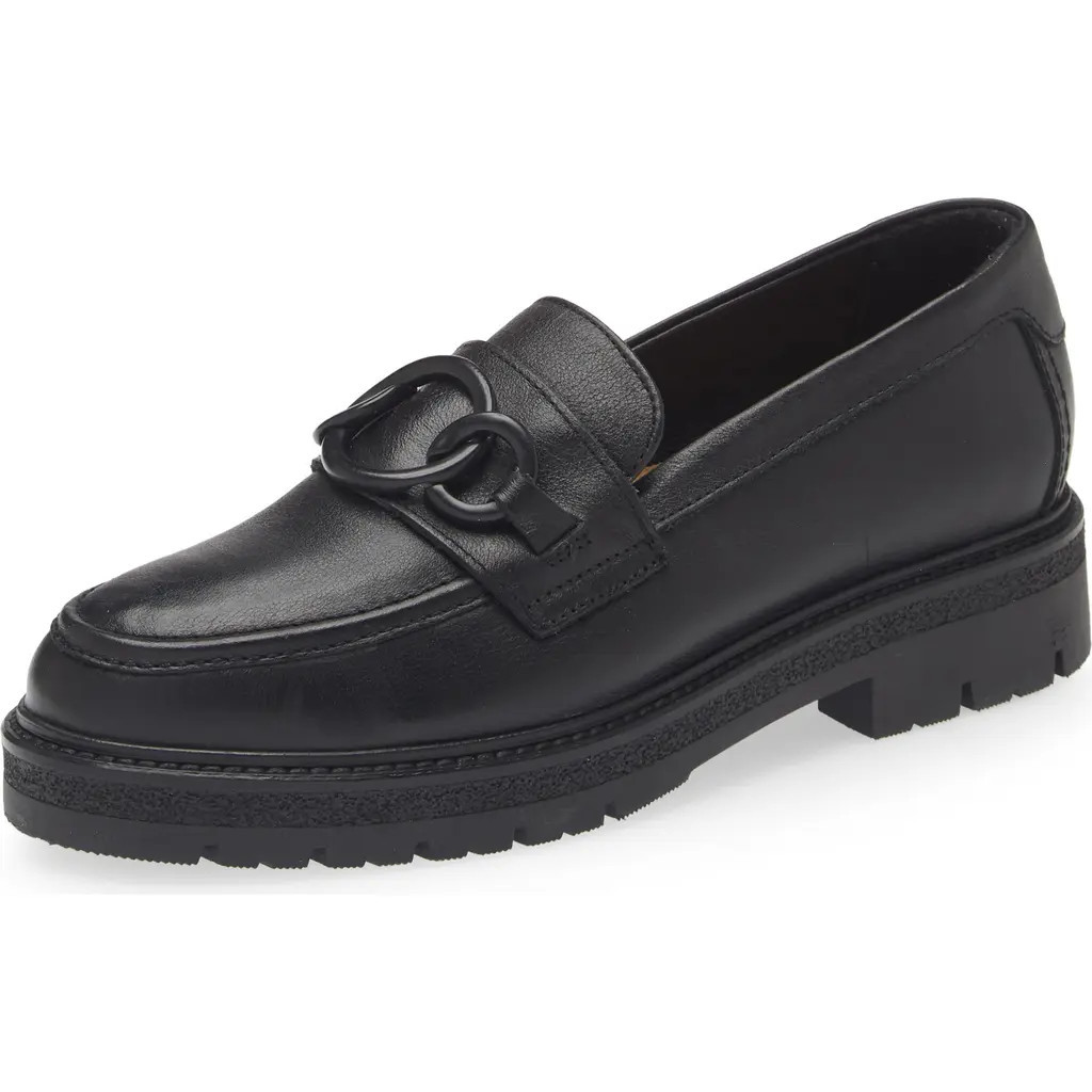 Naot Fremont Platform Loafer in Black Leather at Nordstrom, Size 7Us | Nordstrom