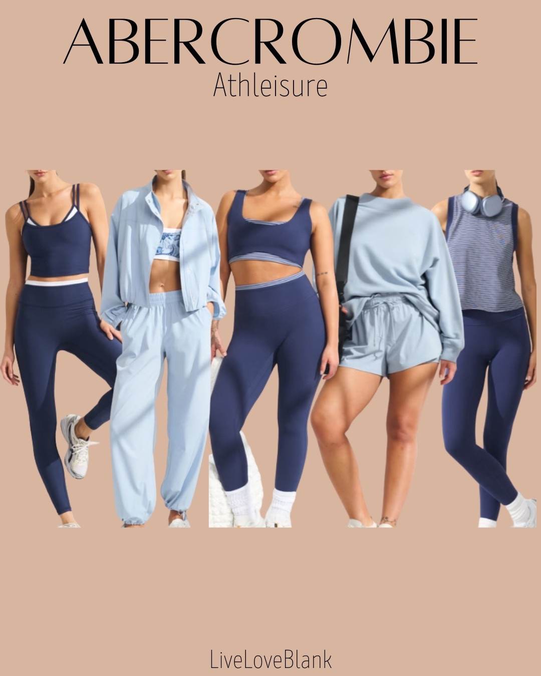 Abercrombie Athleisure 
Gym outfits for her
@abercrombie 

#LTKmomlife #LTKootd #LTKActive