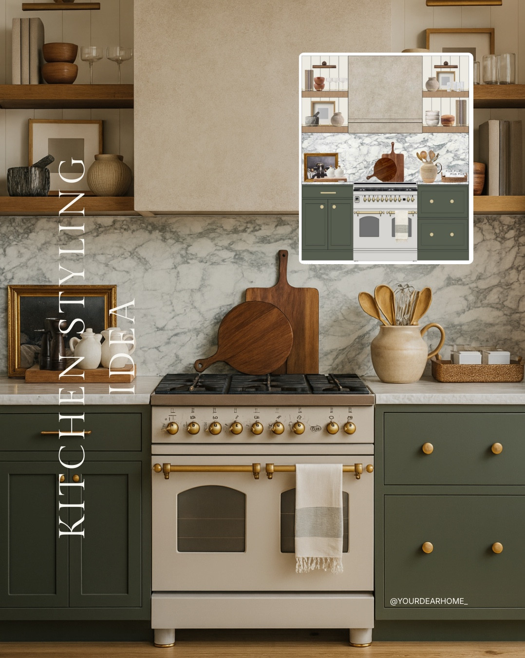 So much to love in this kitchen but the symmetry of shelves and thoughtful styling has my heart ♥️ 

#LTKHome