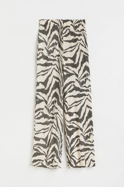 Wide-cut Jersey Pants | H&M (US + CA)