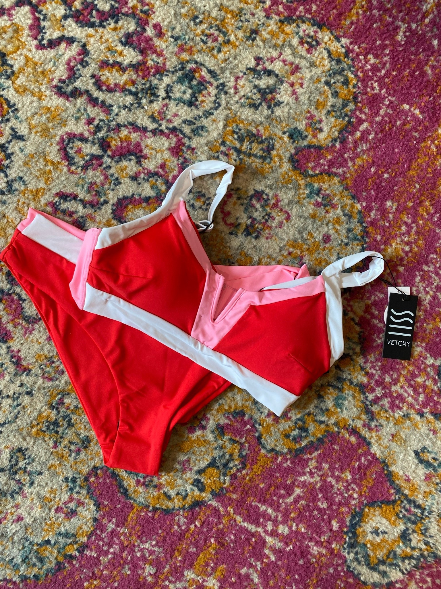 My absolute favorite swim is fully stocked in all sizes! Theres actually a few color waves, ill round them all up here. 👙

- summer swimsuits 
- Colorblock 
- pink and red
- swim season

#LTKootd