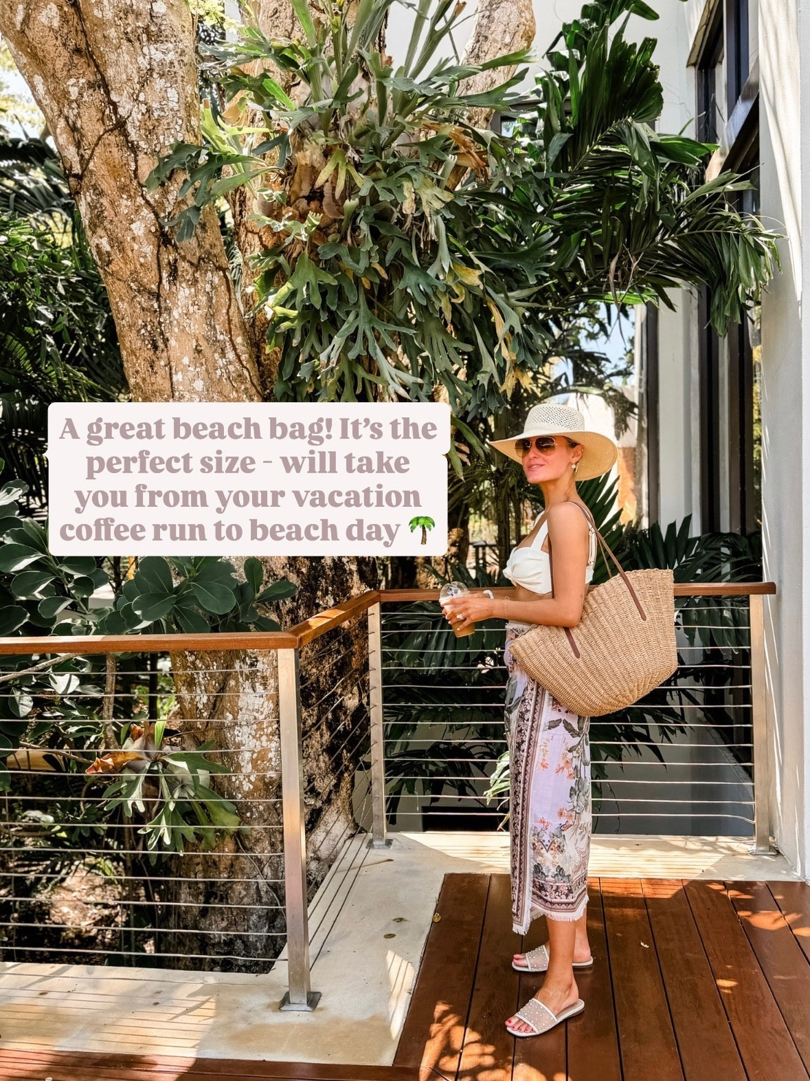 This straw tote was one of my favorites last year! I was so excited they restocked it for this year! The perfect beach tote!

Loverly Grey, straw tote, beach bag, summer bag, resort wear

#LTKSeasonal #LTKSwim